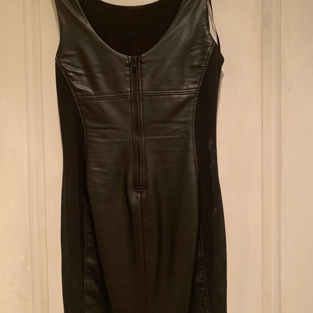 Like new Sanctuary little black vegan leather dress - Picture 8 of 8